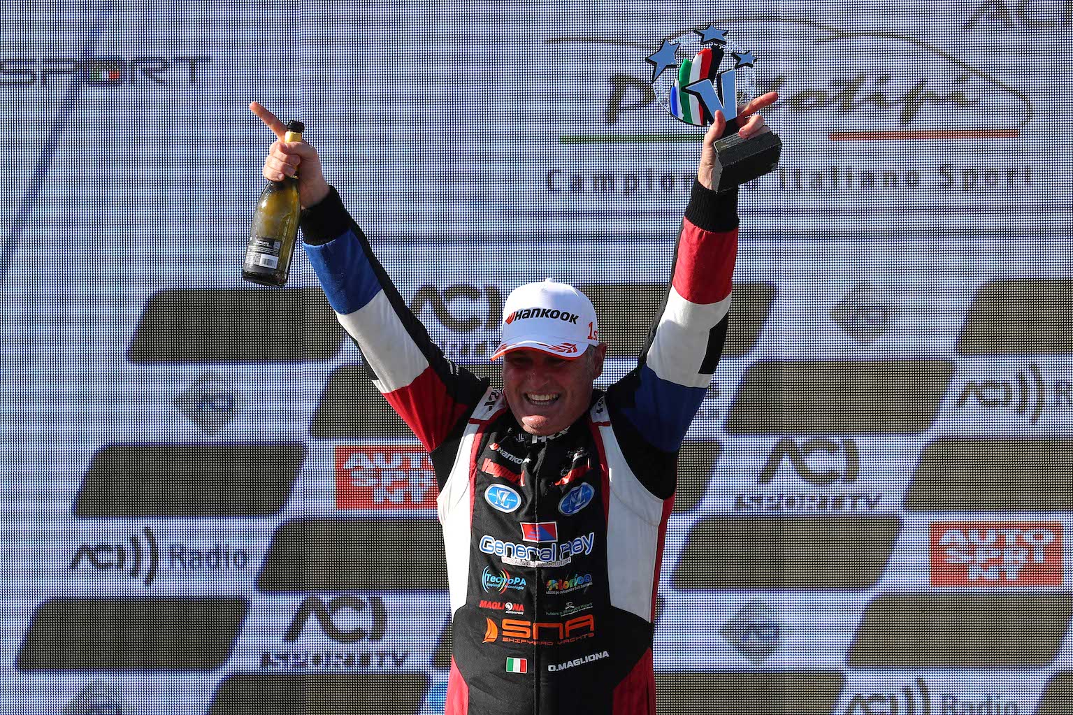 Magliona win podium Wolf GB08 Raiden Vallelunga CISP 2024